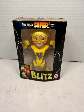 Unlikely Heroes Studios
Blitz 4" Action Figure The First Super! Toy!